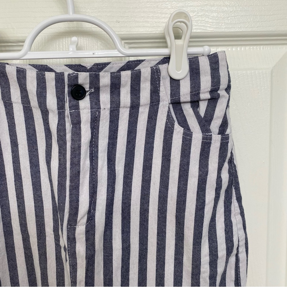 Brandy Melville Striped Mini Skirt